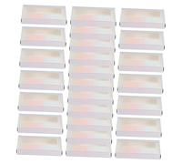 PAMINGONO 50pièces Boîte De Rangement Pour Faux Contenant Pailleté Idéale Pour Salons De Beauté Et Usage Personnel Facile à Transporter Utiliser Fabrication Et Soignée Adaptée Aux