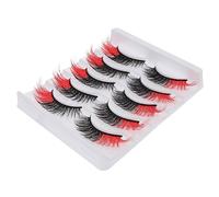 PAMINGONO 5paires Faux Naturels Paquet De Extensions De Cosmétiques Réutilisables Idéaux Pour Maquillage Quotidien Et Événements Spéciaux