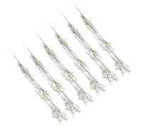 PAMINGONO 6 Pièces Guirlande de Plantes Artificielles Suspendues Réalistes Lierre Mousse Décorative Intérieure sans Entretien Vigne Suspendue Flexible pour Mur Salon Cuisine Bureau Mariage