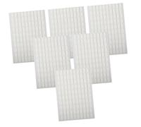 PAMINGONO 6feuilles Stickers à Ongles Double-face Pour Manucure Autocollants Pratiques Pour Art Des Ongles De Guides De French Tips Outils De Décoration Manucure