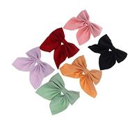 PAMINGONO 6pièces Nœud Pour Cheveux Avec Barrettes à Nœud Outil De Coiffure Pour Cheveux De Filles Et Femmes Pince Pour à