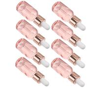 PAMINGONO 8pièces Flacons Avec Pipette Bouteilles De Voyage Pour Huiles Essentielles Et Transparent Et Pratique