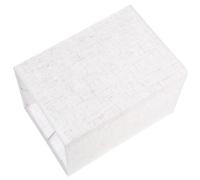 PAMINGONO Abat-Jour Rectangulaire en Lin Beige Abat-Jour de Lampe de Table et Lampadaire Housse Amovible et Lavable pour Lampe de Bureau Éclairage Doux pour Chambre et Salon