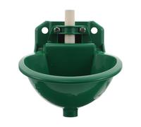 PAMINGONO Abreuvoir Automatique pour Moutons et Chèvres Distributeur Eau avec Valve à Flotteur Bac Plastique Robuste pour Élevage Bovin Porcin et Canidé Gestion Précise de Hydratation