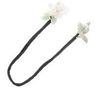PAMINGONO Accessoire Coiffure Élégant en Strass pour Chignon, N'abîme Pas les Cheveux, Confortable à Porter, pour Maquillage et Usage Quotidien