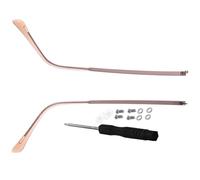 PAMINGONO Accessoires de Lunettes en Métal pour Remplacement de Bras et Jambes Design Profilé Antidérapant 1 Paire de Soleil