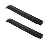 PAMINGONO Accoudoirs Universels Ensemble de 1 Set en Plastique Noir Remplacement Pratique pour Chaise Pliante et Fauteuil Inclinable pour Bureau et Maison
