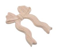 PAMINGONO Applique Décorative en Bois Sculpté Nœud Ajouré 9 X 115 CM Incrustation D’Angle pour Meubles et Décoration Murale Décoration DIY pour Restauration et Intérieur Élégant
