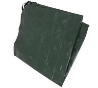 PAMINGONO Bâche à Feuilles Réutilisable Grosse Taille 198X198 M en Polyéthylène Résistant et Imperméable avec Poignées Pliable pour Collecte et Gestion des Déchets de Jardin