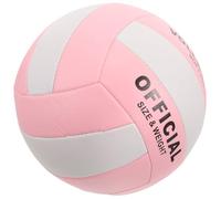 PAMINGONO Ballon de Volley-Ball D'entraînement Gonflable Taille 5 en PU Solide et Stable pour Usage Intérieur, Adapté aux Débutants et Joueurs Expérimentés