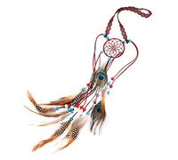 PAMINGONO Bandeau Femme Vintage à Plumes Accessoire Chic Pour Prom Et Événements Spéciaux Pour