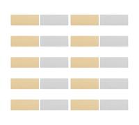 PAMINGONO Bandes de Zinc et Cuivre 5 X 2 CM 10 Paires pour Expériences Scientifiques Électrodes Zinc pour Piles à Fruits Fournitures Éducatives pour Cours de Physique et Chimie