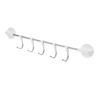 PAMINGONO Barre Magnétique Ustensiles Cuisine avec Crochets Aimantés Support Réfrigérateur Multifonction PP pour Cuisine et Buanderie Rangement Pratique pour Torchons Bouteilles et