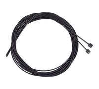 PAMINGONO Câble de Dérailleur Vélo 1,6m 2 Pièces en Acier Noir | Low Friction, Résistance à Haute Température, pour Vtt et Route, Accessoires Vélo Compatibles