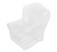 PAMINGONO Canapé Gonflable Transparent pour Garçon Fille Chaise Gonflable de Jardin Mobilier de Camping Léger et Facile à Installer pour Pique-niques et Fêtes