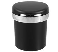 PAMINGONO Cendrier pour Voiture Portable Mini en ABS avec Couvercle Compact et Léger pour Porte-Gobelet Multifonctionnel pour Mégots et Petits Déchets Accessoire Automobile Pratique