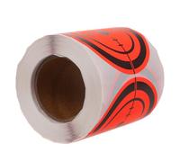 PAMINGONO Cible de Tir Fluorescente Autocollante pour Entraînement Précis Intérieur Extérieur Points Cibles Adhésifs Polyvalents pour Tir à Arc et Chasse