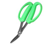 PAMINGONO Ciseaux de Désherbage Manuel pour Enlever Les Mauvaises Herbes en Acier Inoxydable Vert, Outil de Jardinage et Tailler Les Épines, pour Plantes en Pot