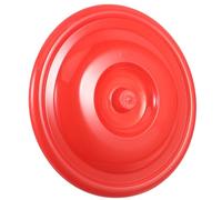 PAMINGONO Couvercle de Poubelle en Plastique Rouge 335 CM Accessoire de Remplacement pour Seau Extérieur Couvercle Sanitaire Compatible Bac à Déchets Partie de Poubelle Résistante et