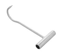 PAMINGONO Crochet de Levage pour Couvercle de Regard Léger et Portable Outil Sécurisé et Ergonomique pour Soulever les Regards et Bouches Égout Facilement