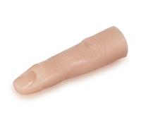 PAMINGONO Doigt pour Entraînement Manucure de Simulation en Silicone Flexible Modèle Réutilisable et Portable pour Salons de Nail Art et Débutants