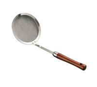 PAMINGONO Écumoire Inox Maille Fine Cuillère Filtrante Multifonction pour Cuisine Professionnelle et Maison Passoire Huile et Aliments Polyvalente Acier Robuste pour Friture et Légumes