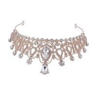 PAMINGONO Enfants De Diadème Fille Diadème Bandeau Fille Bandeau Pour Le Mariage Fille Casque Bandeau Pour Les Filles Fille Diadème Couronnes Pour Les Mariages En Alliage De Zinc D'Or