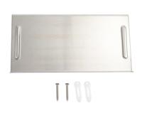 PAMINGONO Étagère de Salle de Bain en Acier Inoxydable Brossé 1,2 Mm, Support Mural Compact pour Rangement D’Articles de Toilette, Porte-Papier Toilette Solide, Organisateur Multifonction