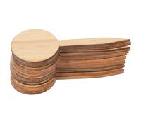 PAMINGONO Étiquette de Semis Panneau Indicateur de Plantes en Bambou T Étiquette Plante pour Semis et Jardin et Pépinière Moderne à Insérer le Sol Décorations
