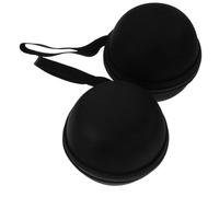 PAMINGONO Étui de Rangement pour Yo-yo en Eva Noir Portable Accès Facile, Lot de 2 Pièces pour Accessoires Yo-yo et Paquet Ballon Compact