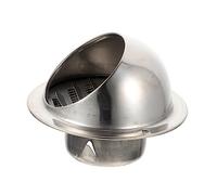 PAMINGONO Extracteur D'air Mural En Acier Inoxydable 304, Sortie D'échappement Ronde 70mm, Hotte Aspirante Extérieure Anti-vent, Conduit De Ventilation Solide Et Résistante à La Corrosion