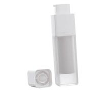 PAMINGONO Flacon Pompe Airless 30ml Flacon Cosmétique Carré Mat Pour Lotion Pour Voyageurs Usage Beauté Peau Visage Sans Air