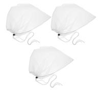 PAMINGONO Grands Sachets de Thé Réutilisables Facile à Nettoyer Lot de 3 en Maille Nylon Filtrant pour Cold Brew et Fabrication de Vin