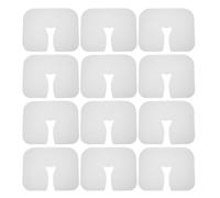 PAMINGONO Housses Jetables D’Appui-Tête pour Coussin de Massage en Tissu Non Tissé Respirant Format Cœur 600 Pièces Adaptables pour Soins Esthétiques et Tables de Massage