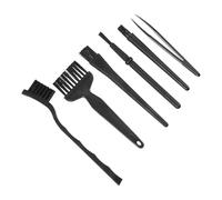 PAMINGONO Kit de 6 brosses antistatiques de Nettoyage pour Clavier PC et Composants électroniques, brosses légères et durables pour dépoussiérage précis et Entretien des Ventilateurs
