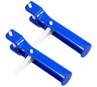 PAMINGONO Kit de Nettoyage Piscine 2 Pièces Remplacement Poignée de L'aspirateur en Abs Bleu pour Nettoyage Fond Piscine, pour Fête Estivale