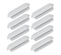 PAMINGONO Kit de Remplacement 8 Pièces Butoirs Antidérapants pour Siège de Toilette en Ldpe et Eva, Design Élégant et Facile à Nettoyer pour Salle de Bain