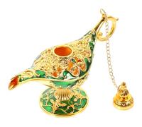 PAMINGONO Lampe Magique en Alliage de Zinc Style Rétro Vintage, Décoration de Table Chic pour Mariage, Ornement Créatif et Charme en Métal Sculpté