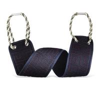 PAMINGONO Lave-dos Exfoliant Double Face avec Double Sangle Antidérapante pour Gommage Corporel Complet Strap Bain Exfoliant Confortable pour Hommes et Femmes