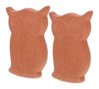 PAMINGONO Lot de 2 Absorbeurs d'Humidité en Terre Cuite Forme Hibou Réutilisables pour Récipient à Sucre Adoucisseur Naturel pour Sucre Outil de Rangement la Cuisine Protection