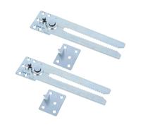 PAMINGONO Lot de 2 Connecteurs Métalliques Emboîtables pour Canapé d'angle 21,6 Cm - Supports de Connexion Robustes pour Canapés Sectionnels Modulaires - Fixation Invisible et