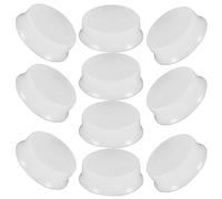 PAMINGONO Lot de 25 bouchons de flûte en silicone - Pièces de réparation flexibles sans rayures - Couvercle transparent - Montage facile pour flûte traversière ouverte - Convient pour les débutants et