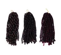 PAMINGONO Lot De 3 Perruques Africaines Tressées Et Légères Pour Femmes