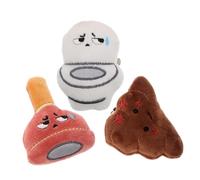 PAMINGONO Lot de 3 Pinces à Cheveux Peluche Mignonnes en Tissu, Design Cartoon Unique, Multifonctionnelles pour Fixer la Frange Cheveux Rebelles, Accessoires Kawaii pour Filles