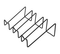 PAMINGONO Lot de 3 Porte-Bouteilles de Comptoir en Fer Forgé Noir Support à Bouteilles de Vin 750 ML Design Minimaliste et Finition Dorée pour Rangement et Décoration de Table Élégante