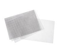 PAMINGONO Lot de 6 Grilles Filtrantes Réutilisables en Acier Inoxydable 304 Tissé 30 X 21 CM Maille 1 MM Panneau Découpable Polyvalent pour Filtration Barbecue et Bricolage Maille