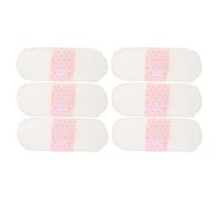 PAMINGONO Lot de 6 Serviettes Hygiéniques Lavables en Coton 21 CM Protections Menstruelles Réutilisables Absorbantes et Respirantes Adaptées Post-Partum et Maternité Protection