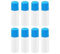 PAMINGONO Lot de 8 Flacons Applicateurs Éponge Vides de 30ml en Plastique Souple pour Application Précise, Résistants aux Chocs, pour Soins Personnels à Domicile