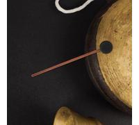 PAMINGONO Maillet de Percussion à Long Manche Bois avec Effet Chant de Baleine Maillet à Friction pour Gong Résonance Sonore Riche pour Yoga et Relaxation