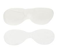 PAMINGONO Masque Oculaire Jetable Confortable en Tissu Blanc pour Soins des Yeux Diy, 600 Pièces, Méthode Simple D'application et Tissu Respirant Usage Quotidien